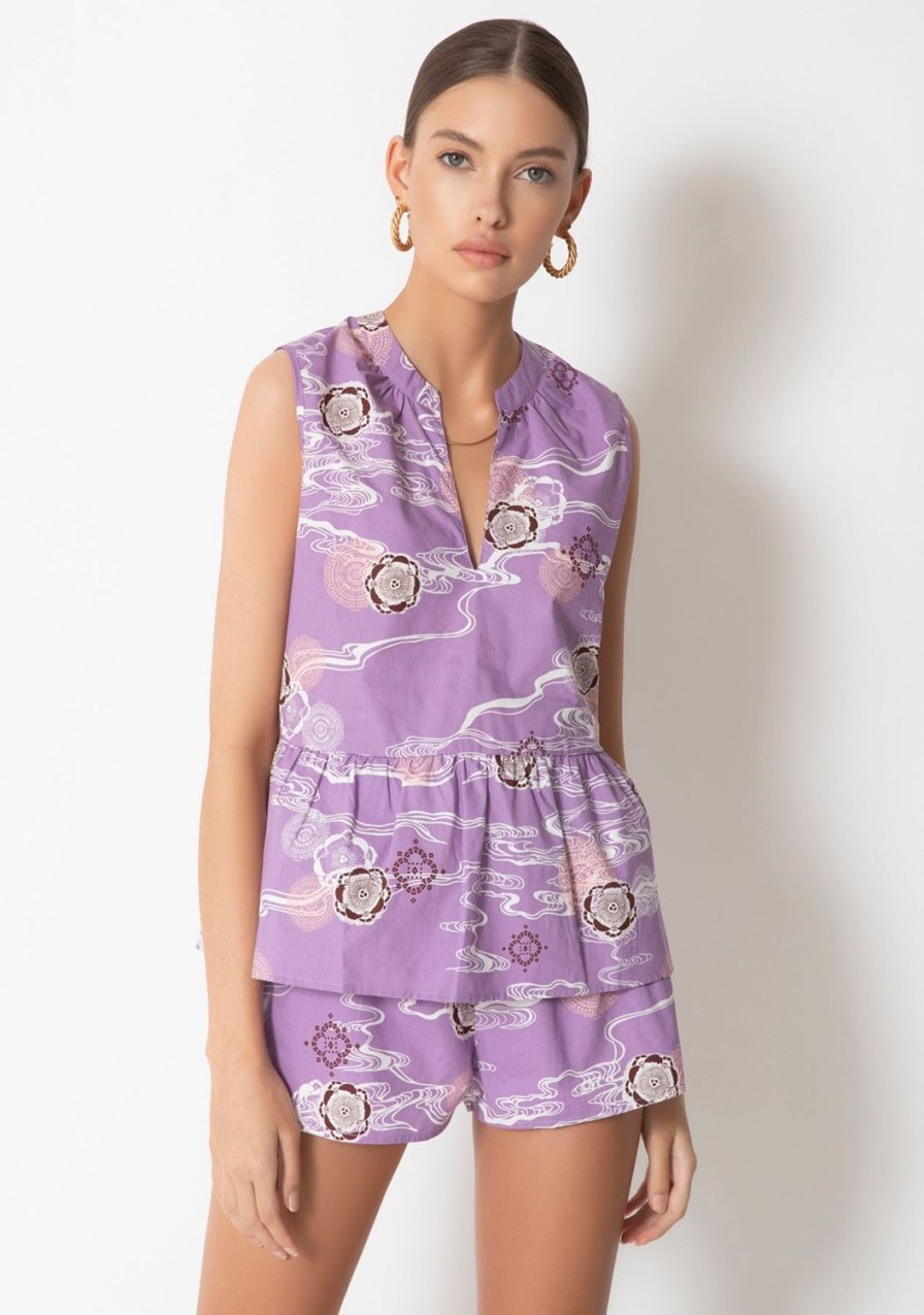 Clothing TART Collections | Saraphina Top Flower Ripples