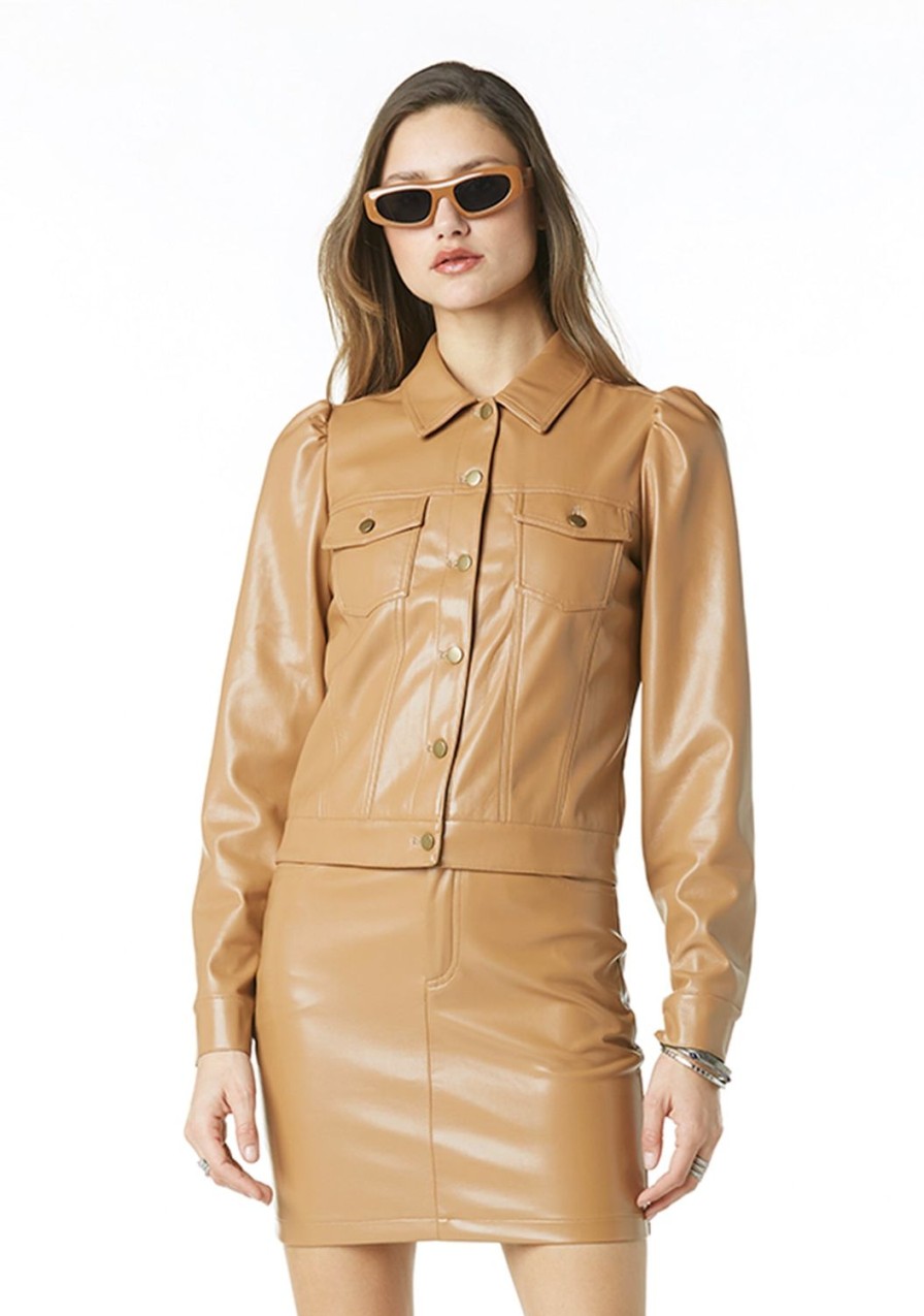 Clothing TART Collections | Averill Vegan Leather Jacket