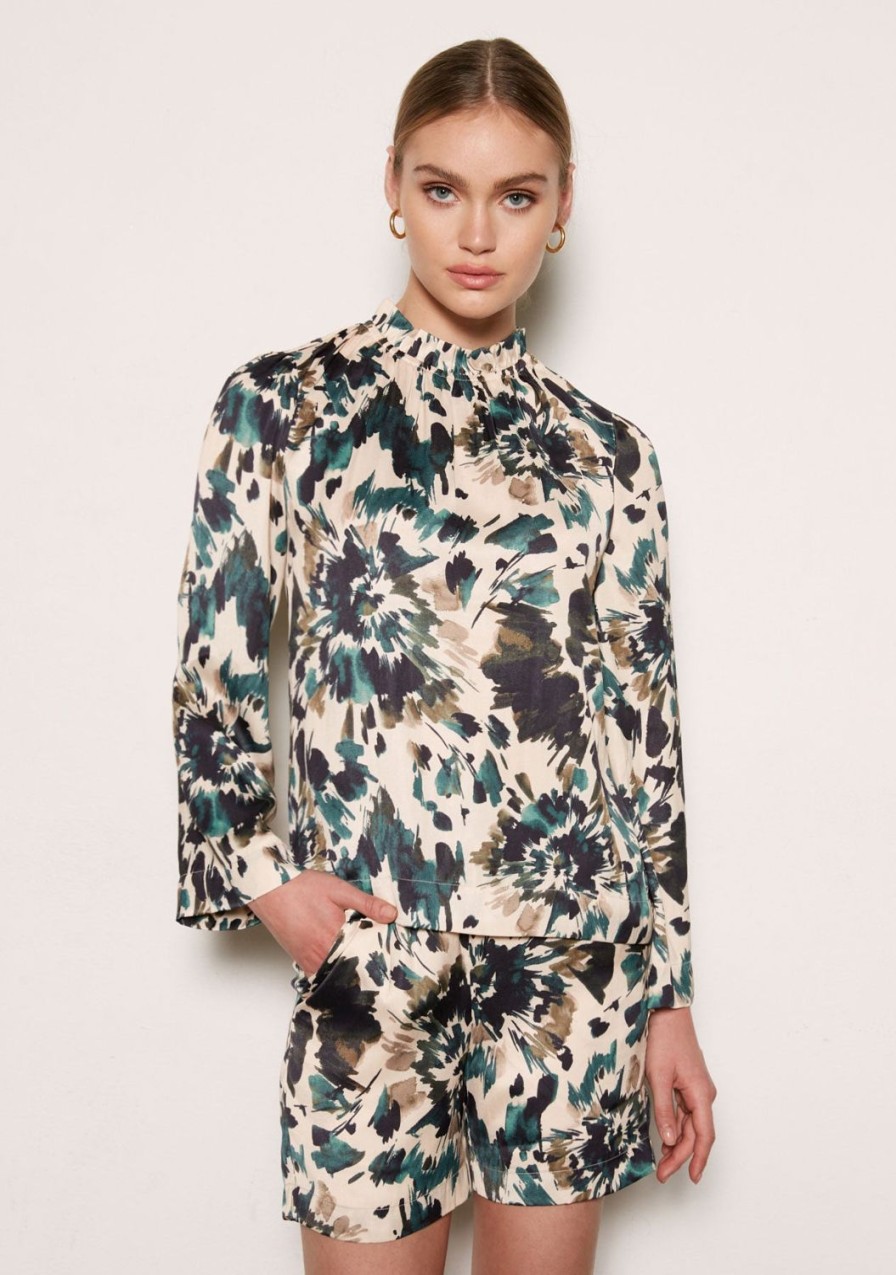 Clothing TART Collections | Florence Top Inky Tie Dye