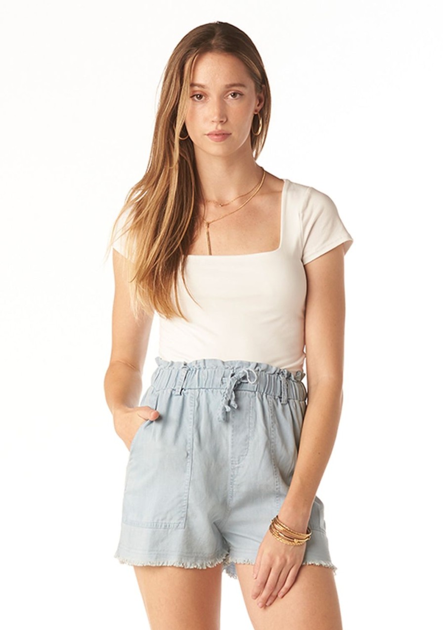 Clothing TART Collections | Georgina Shorts Open Air Blue