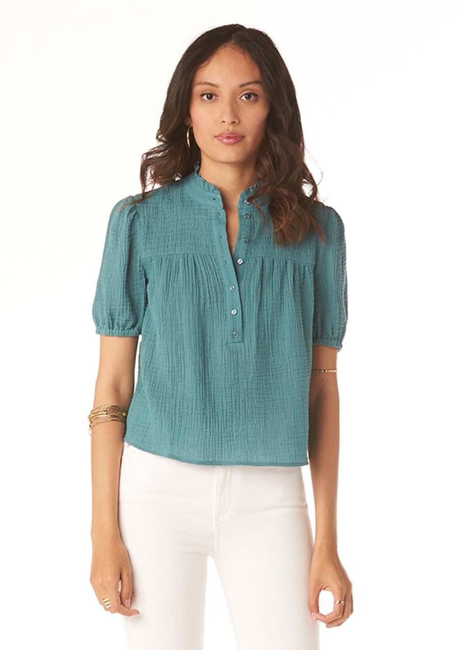 Clothing TART Collections | Izara Top Brittany Blue