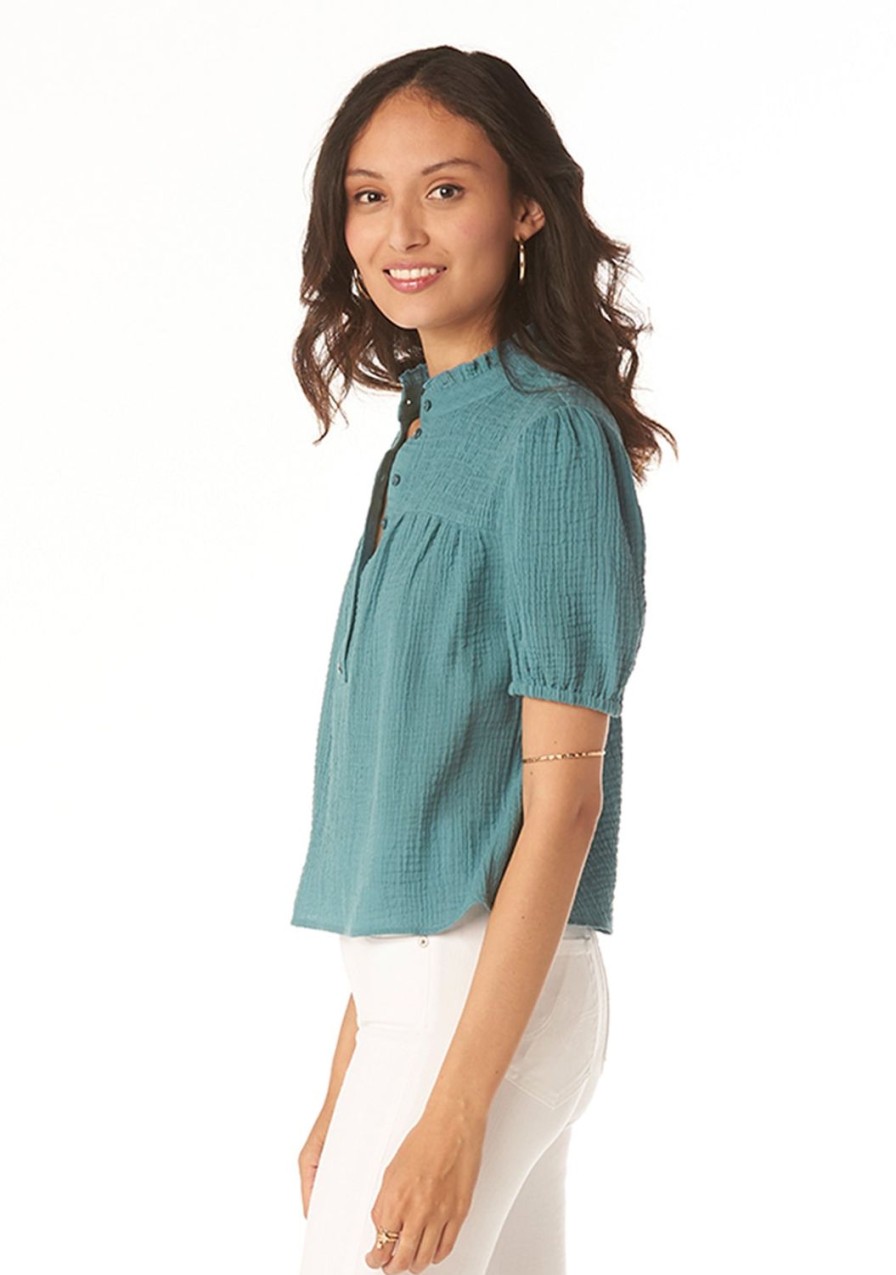 Clothing TART Collections | Izara Top Brittany Blue
