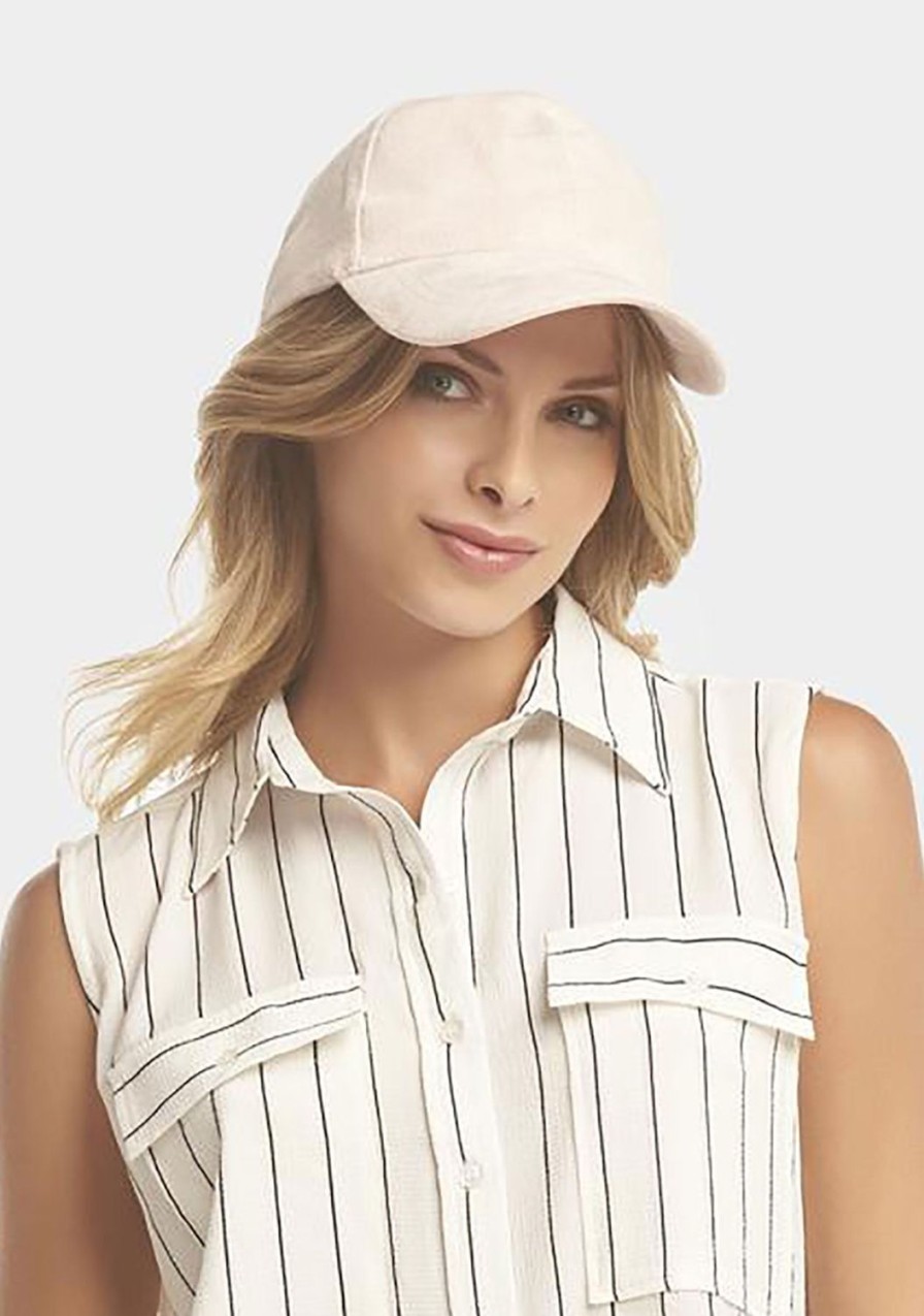 Accessories TART Collections | Faux Suede Baseball Cap Blush