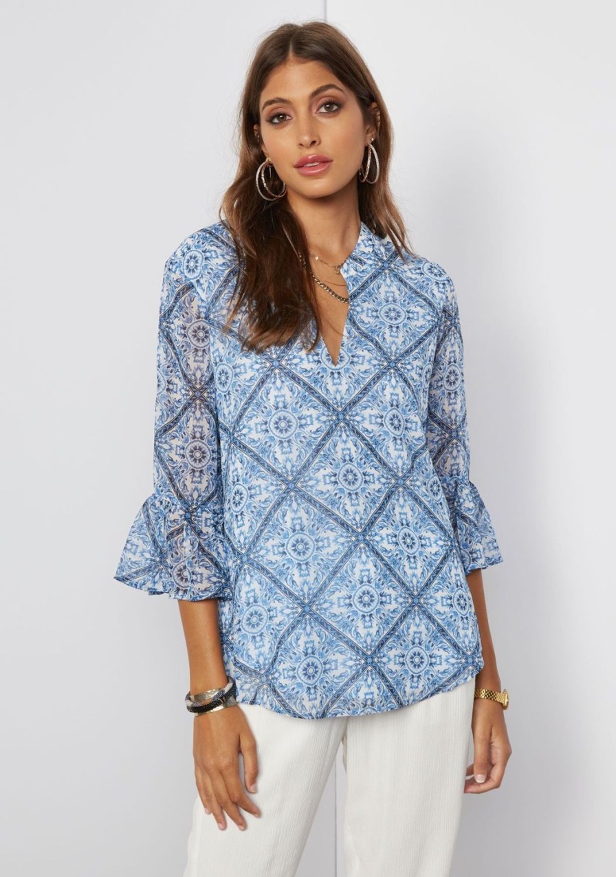 Clothing TART Collections | Hadlie Top Painted Tiles