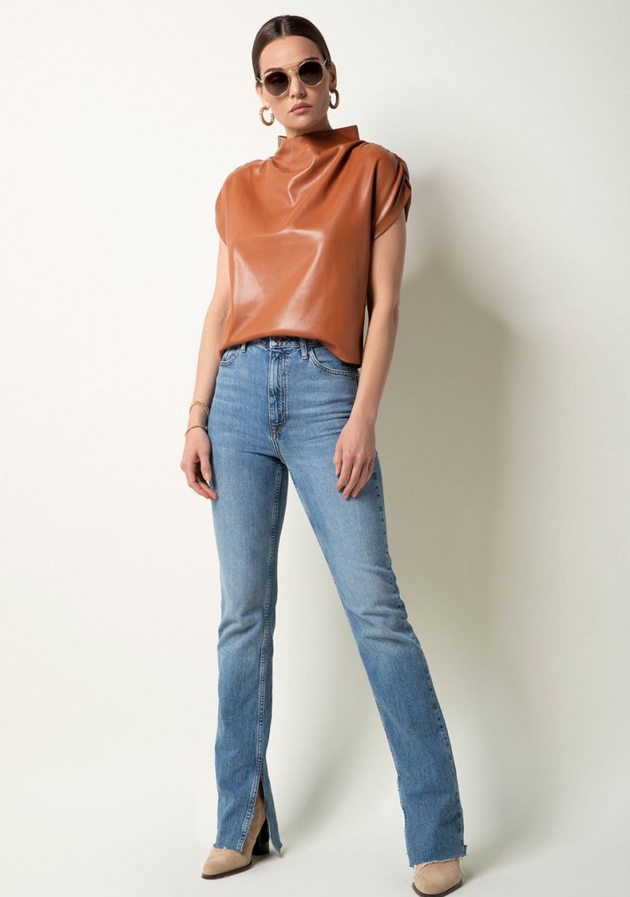 Clothing TART Collections | Chana Top Mocha Bisque
