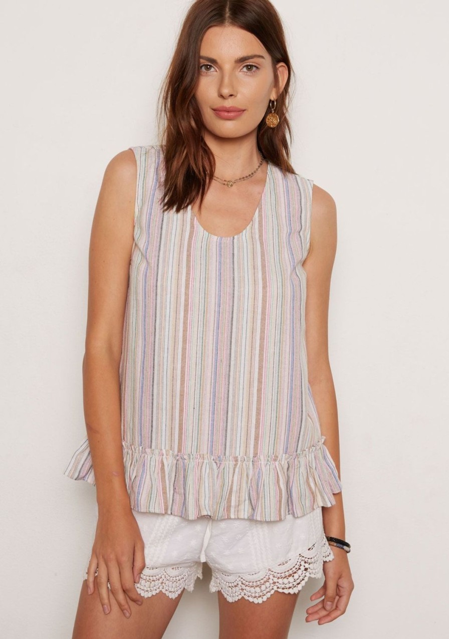 Clothing TART Collections | Bray Top Spring Stripe