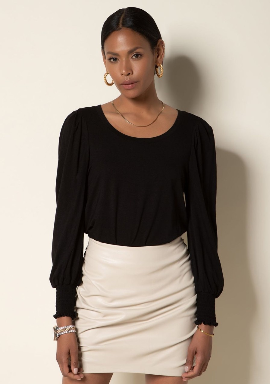 Clothing TART Collections | Cora Top Black