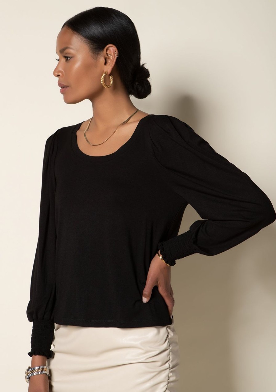 Clothing TART Collections | Cora Top Black