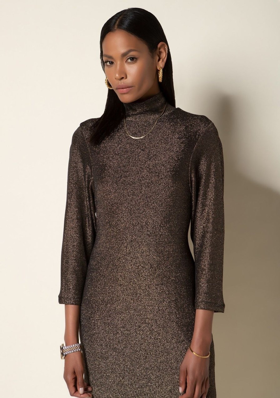 Clothing TART Collections | Jemma Dress Dark Gold