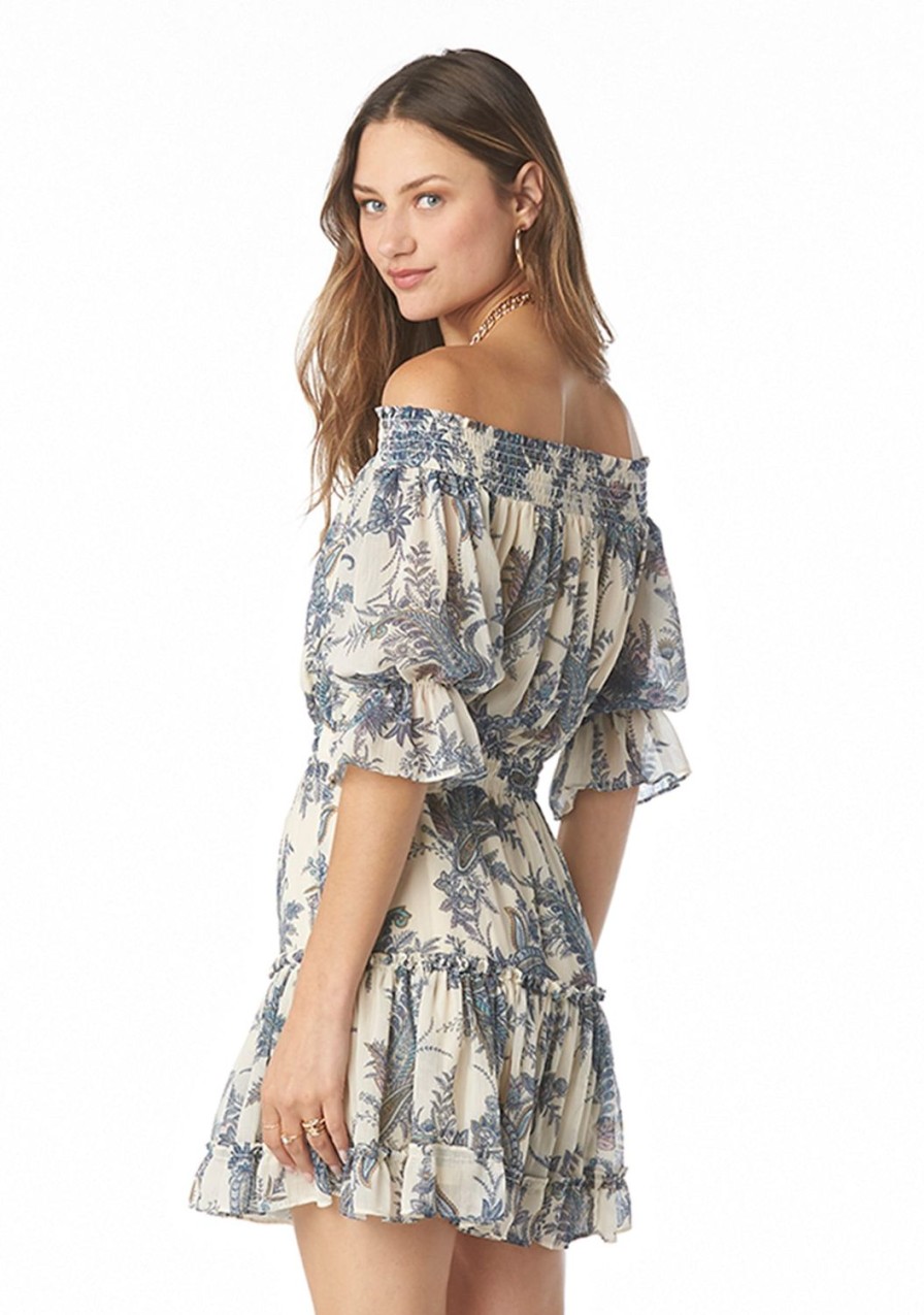 Clothing TART Collections | Laurel Georgette Dress Paisley Bouquet