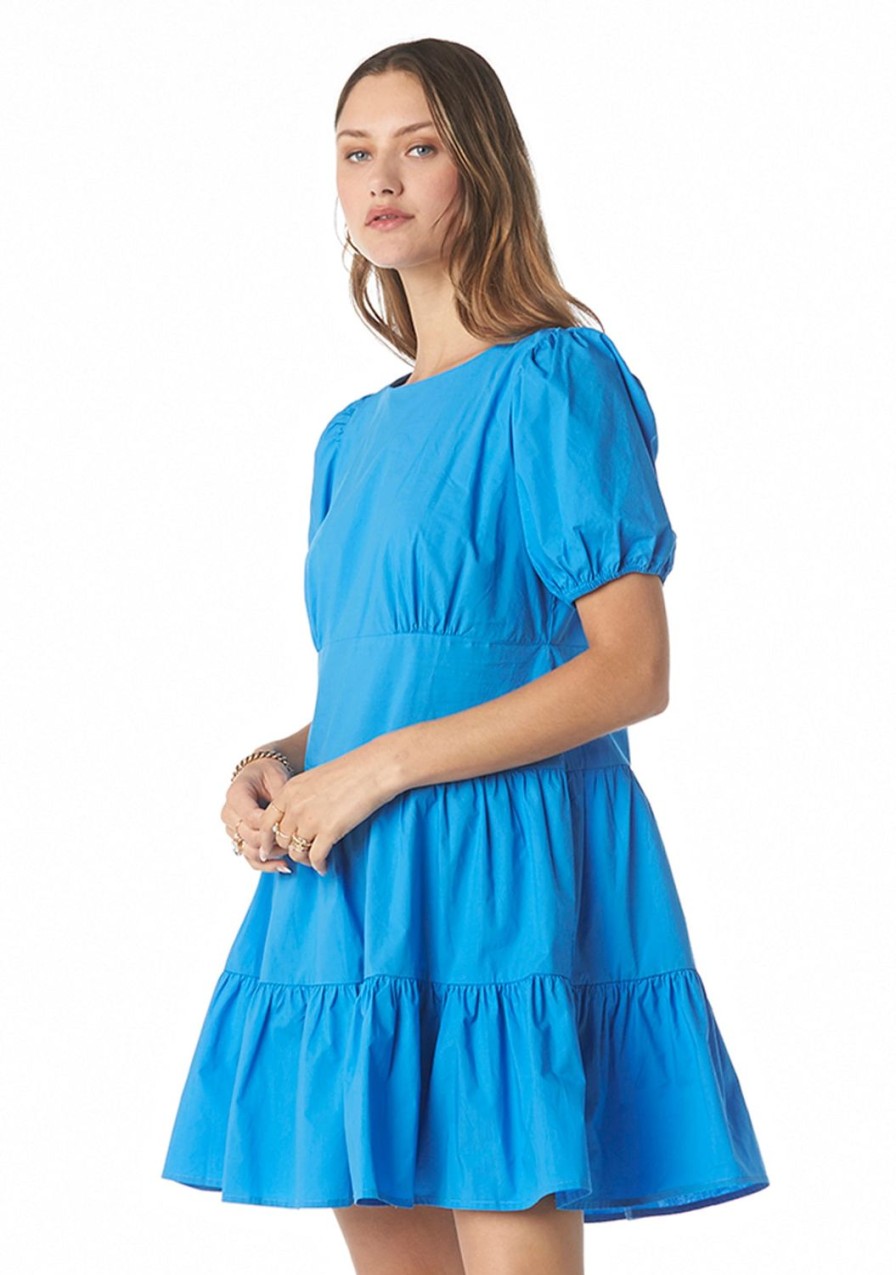 Clothing TART Collections | Hestia Cotton Dress French Blue