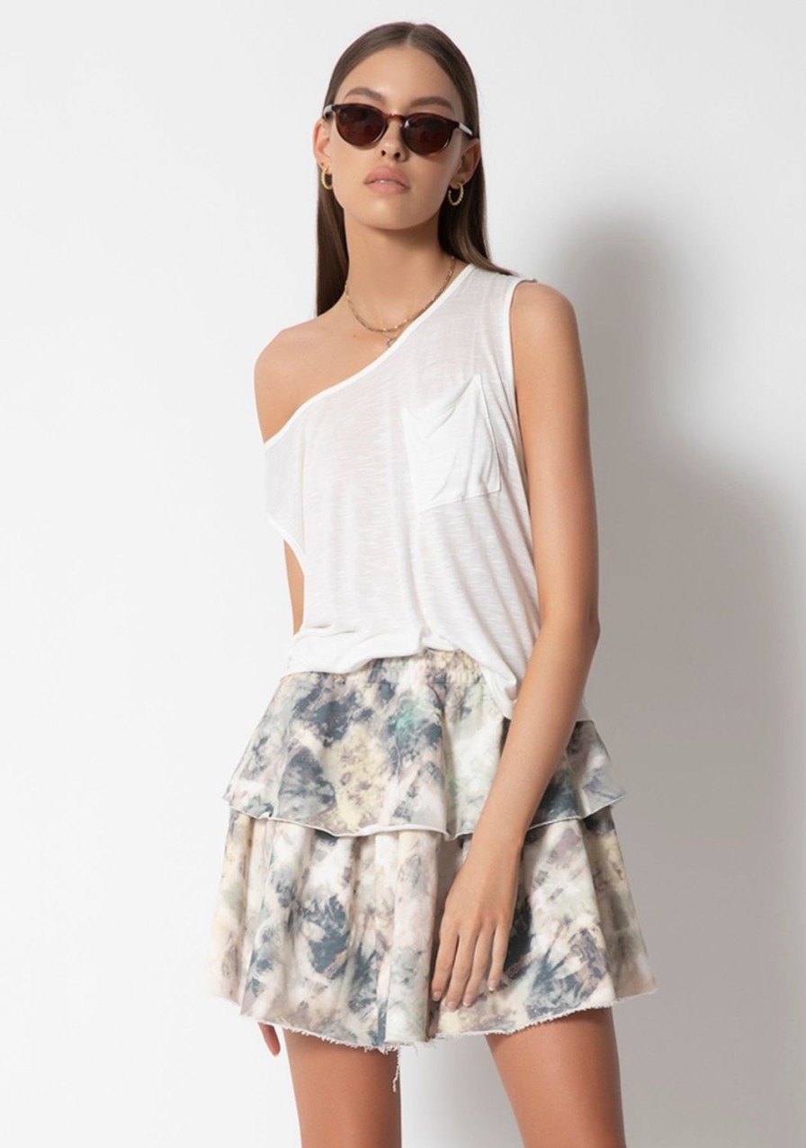 Clothing TART Collections | Elissa Skirt Fog Tie Dye