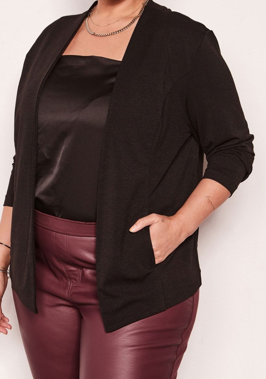 Clothing TART Collections | Jax Plus Blazer Black