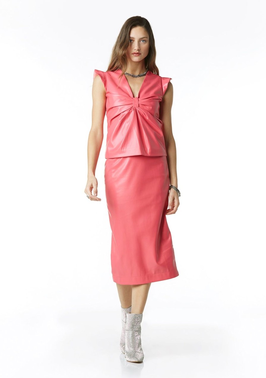 Clothing TART Collections | Galatia Leather Skirt