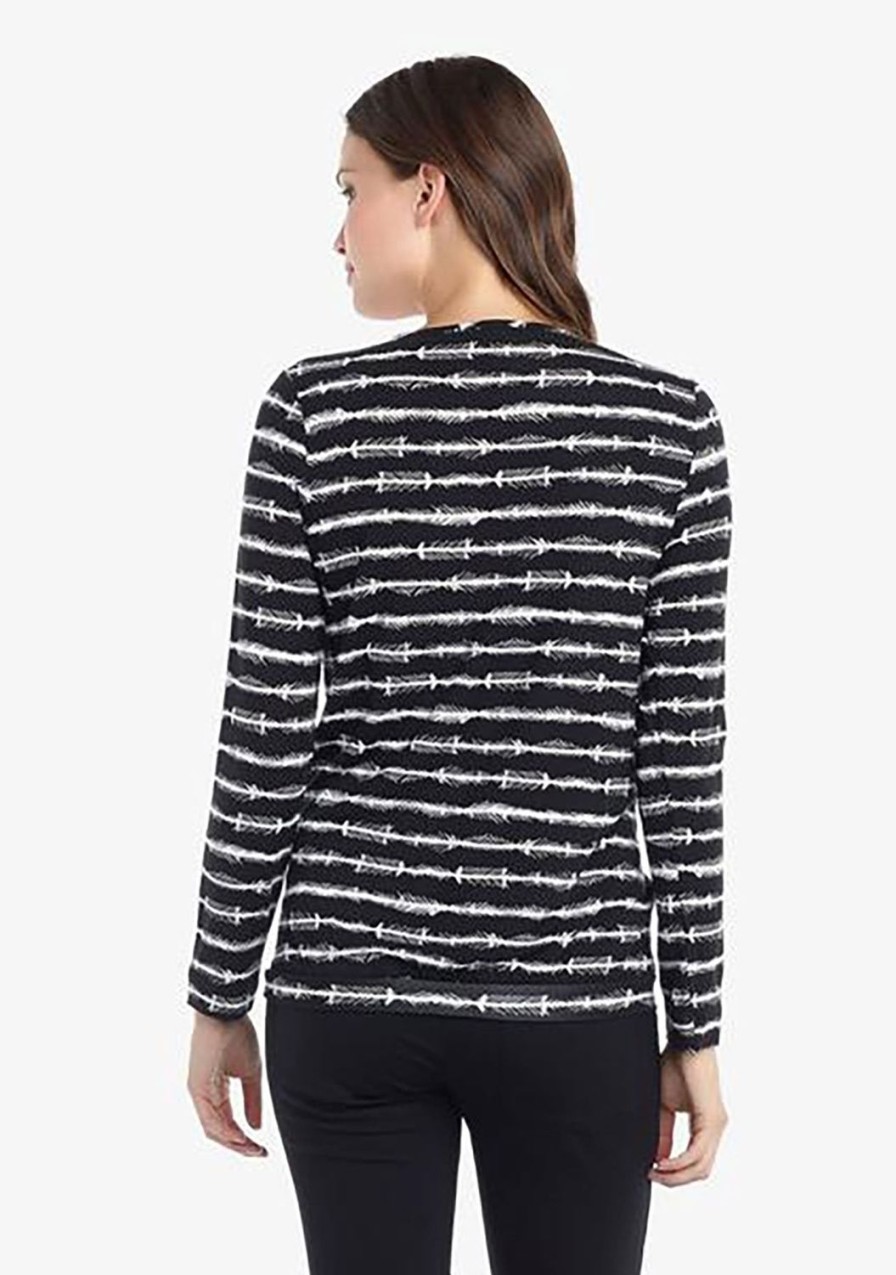 Clothing TART Collections | Charlize Maternity Top Fur Stripe