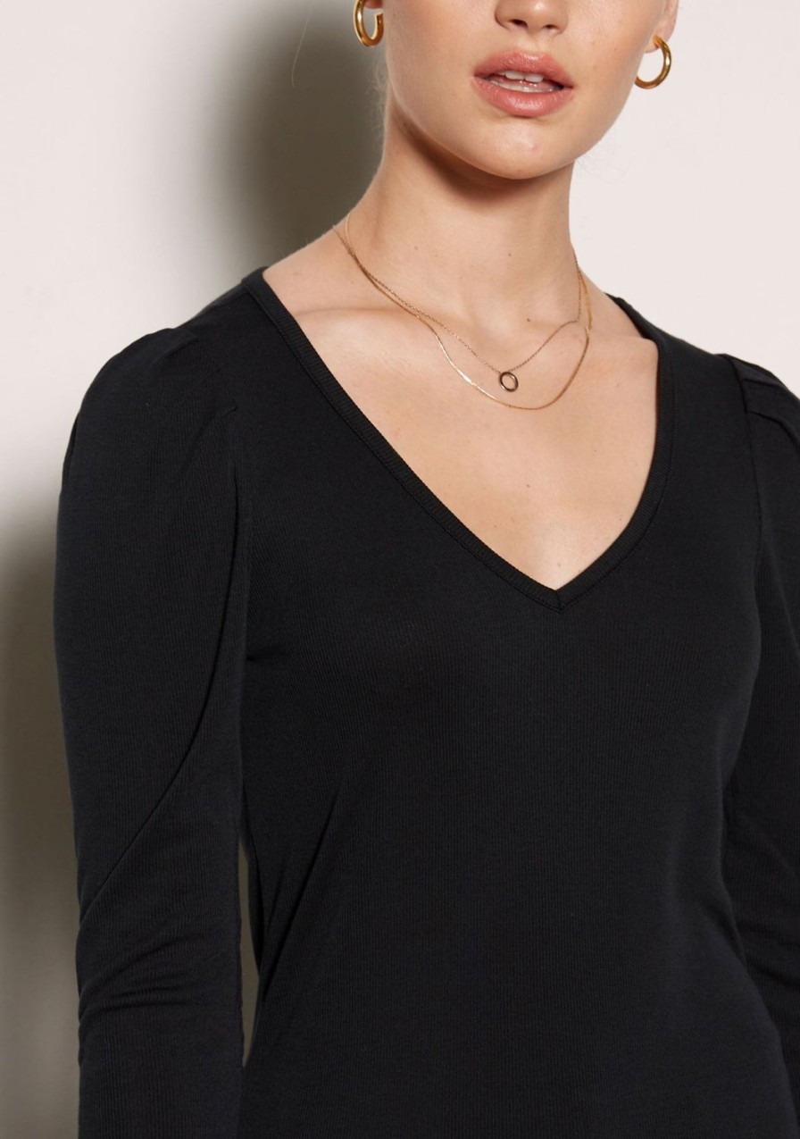 Clothing TART Collections | Cecile Top Black