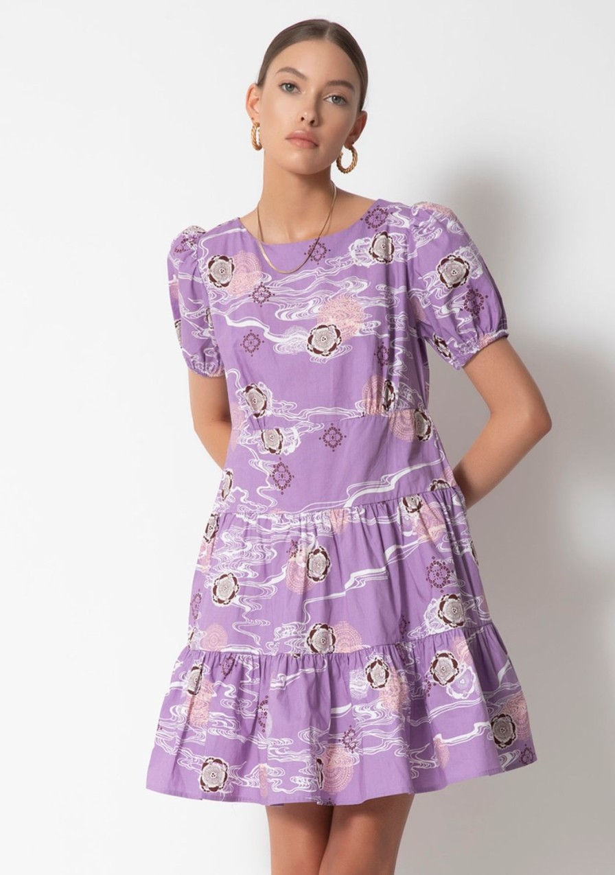 Clothing TART Collections | Hestia Dress Flower Ripples