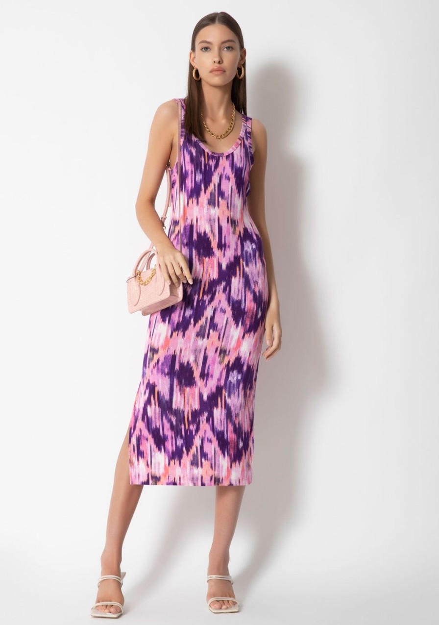 Clothing TART Collections | Tove Dress Diamond Ikat