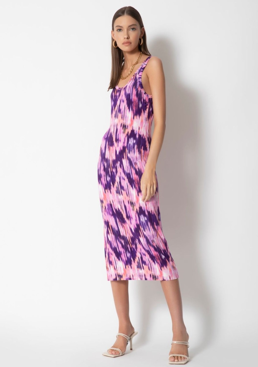 Clothing TART Collections | Tove Dress Diamond Ikat