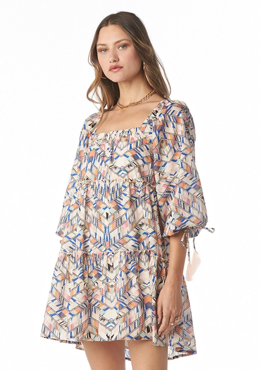 Clothing TART Collections | Dovie Dress Geometric Wash