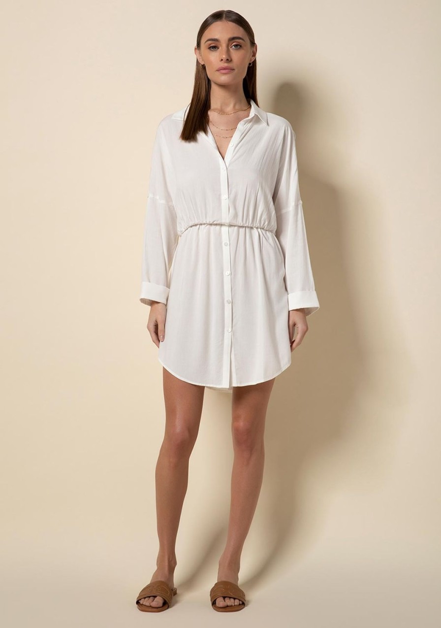 Clothing TART Collections | Kamela Dress Bright White