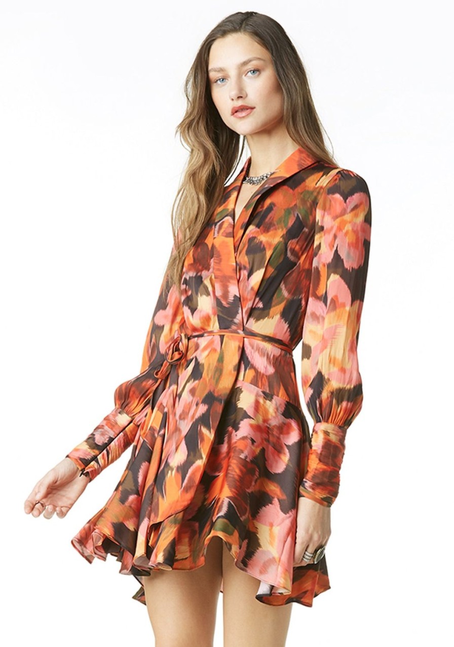 Clothing TART Collections | Glenna Poly Satin Dress