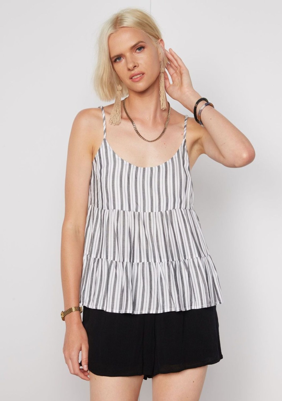 Clothing TART Collections | Dakotah Top Tier Stripe