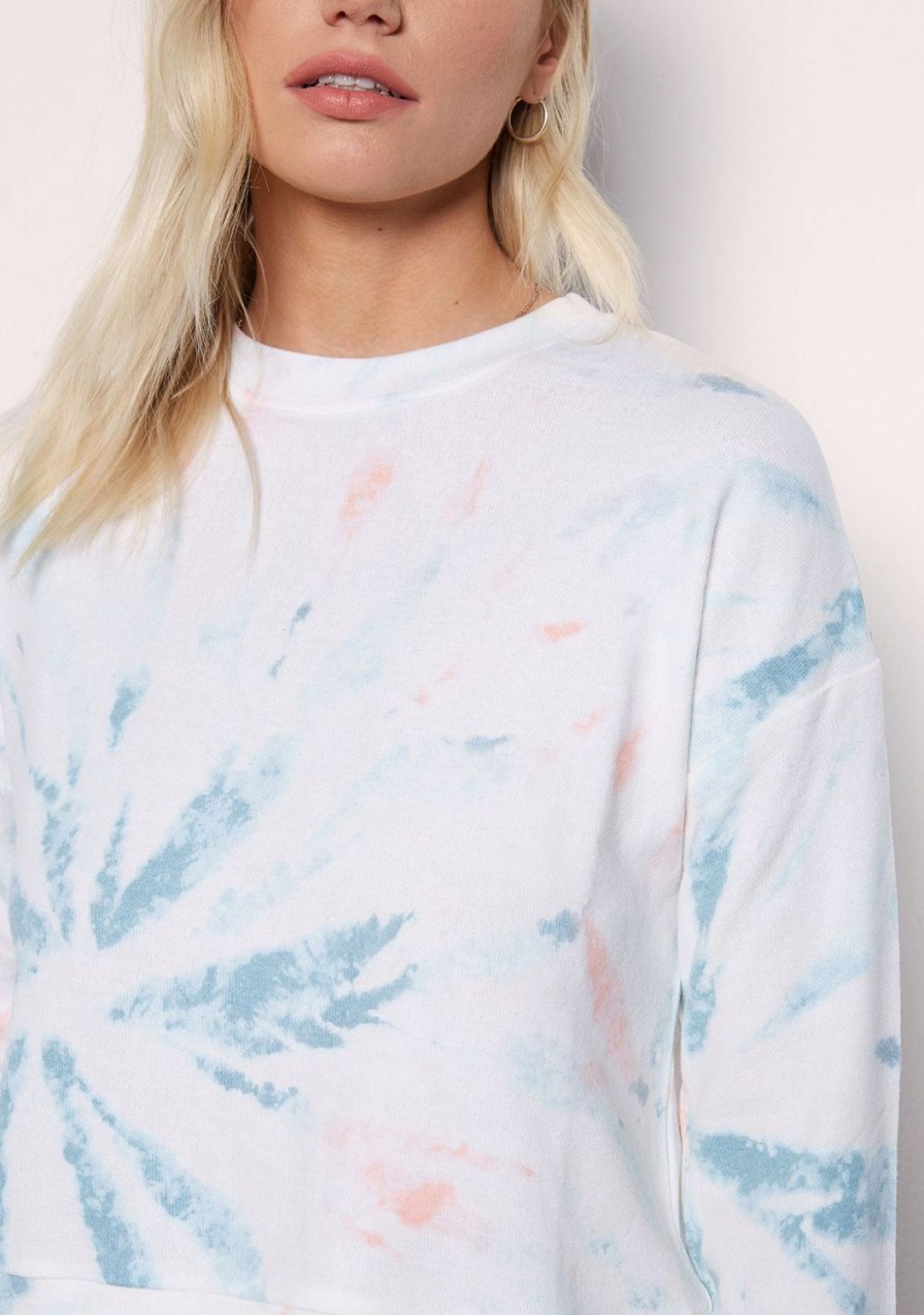 Clothing TART Collections | Chani Top Mint Shibori Twist